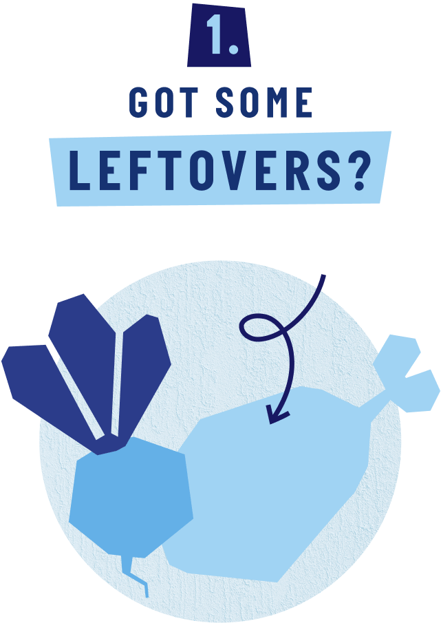 1. Got some left-overs?