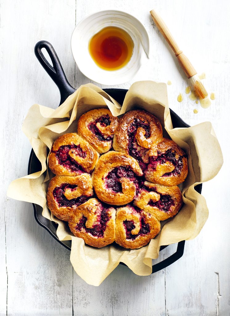 Donna Hay's Raspberry Yogurt Scrolls - Farmers Union